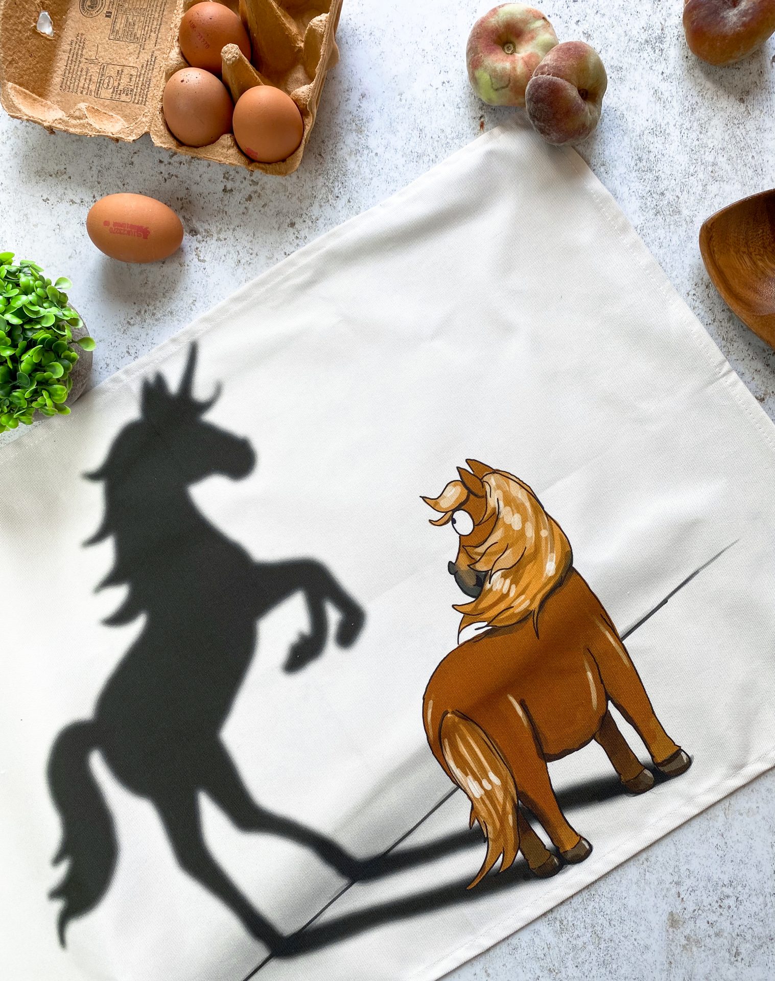 'Believe in yourself' Tea Towel