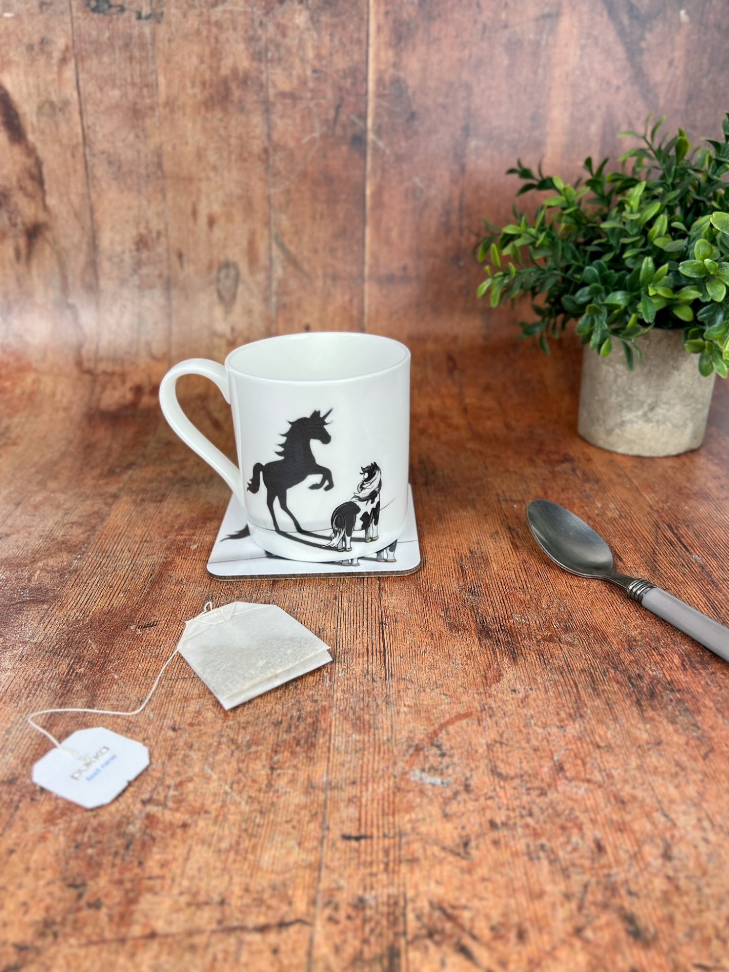 SECOND Piebald Believe in Yourself Fine bone China Mug - Image 2
