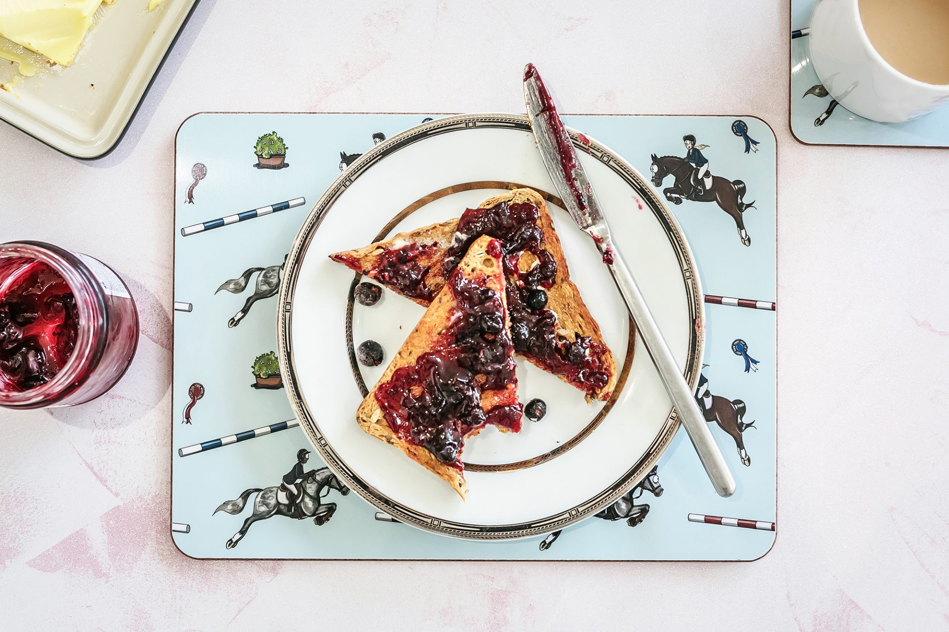'Showjumping' Melamine Placemats