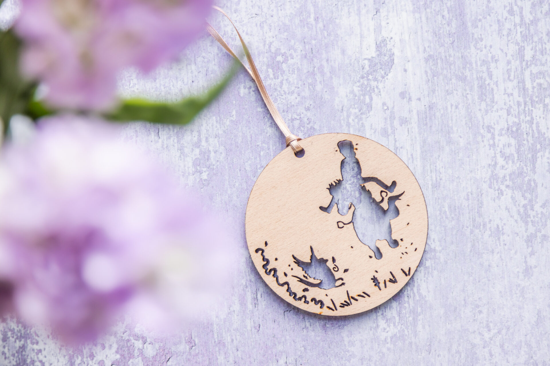 'Pheasant Greeting' hanging decoration