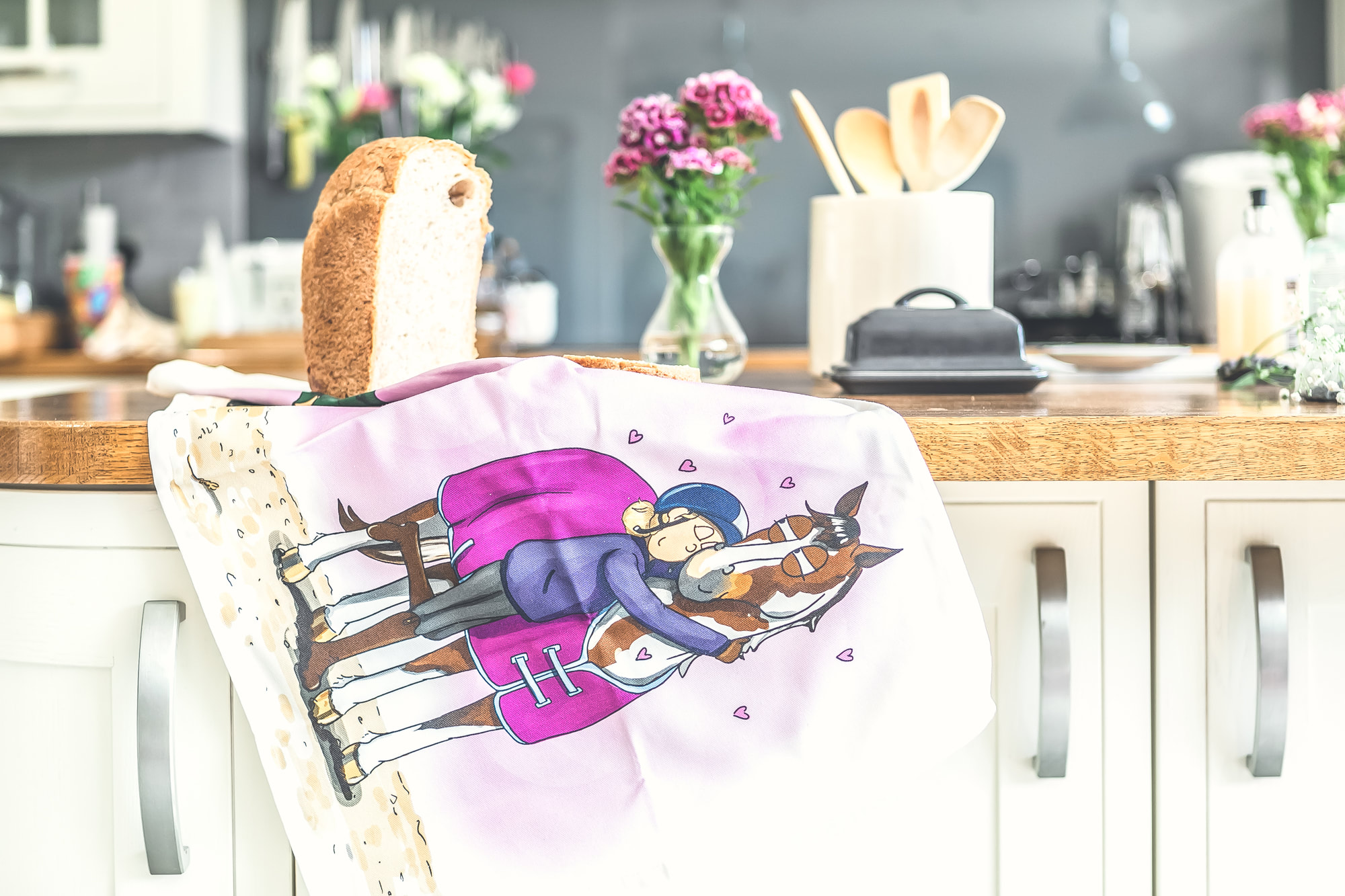 'First Love' Tea Towel