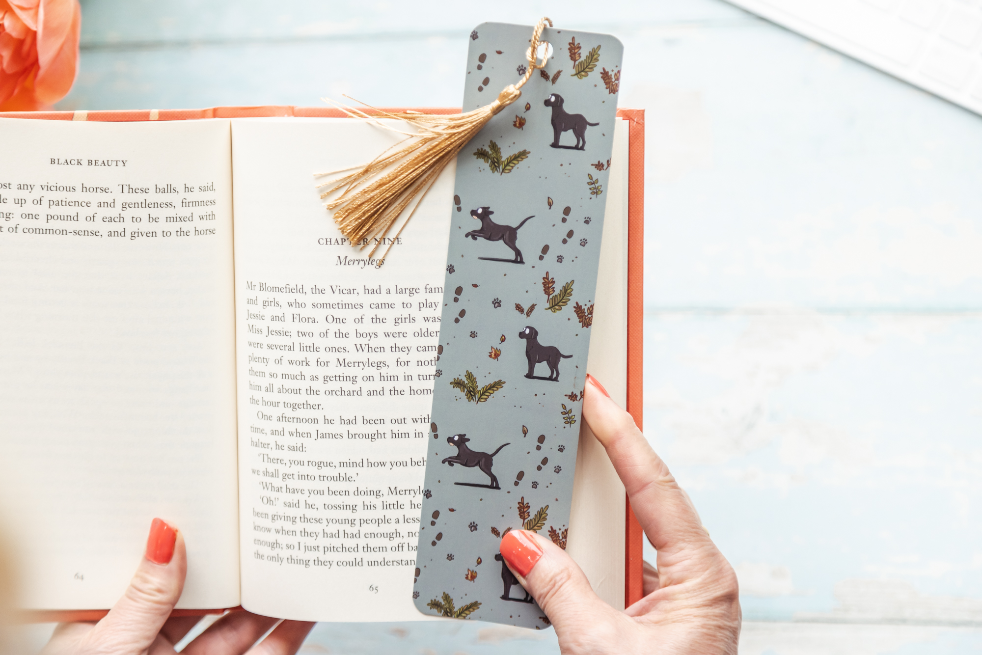 Black Labrador Bookmark