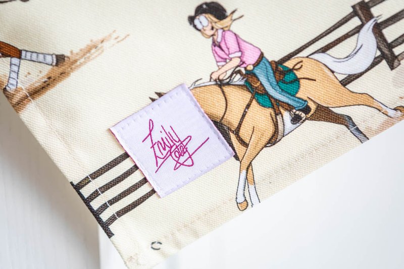 'Western' Tea Towel - Image 3