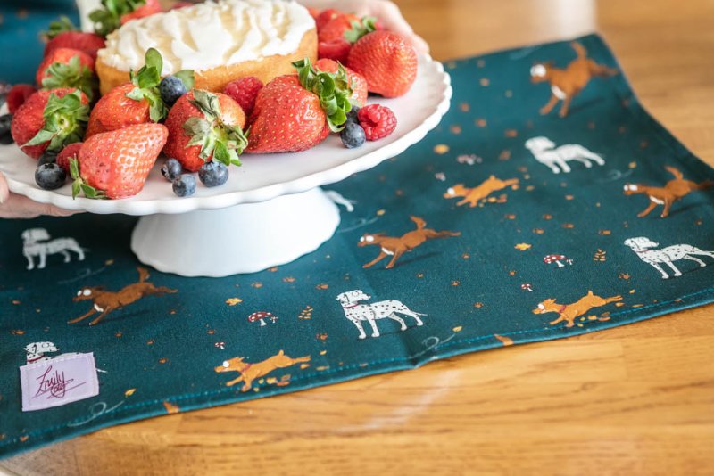 'Muddy Paws' Tea Towel - Image 2