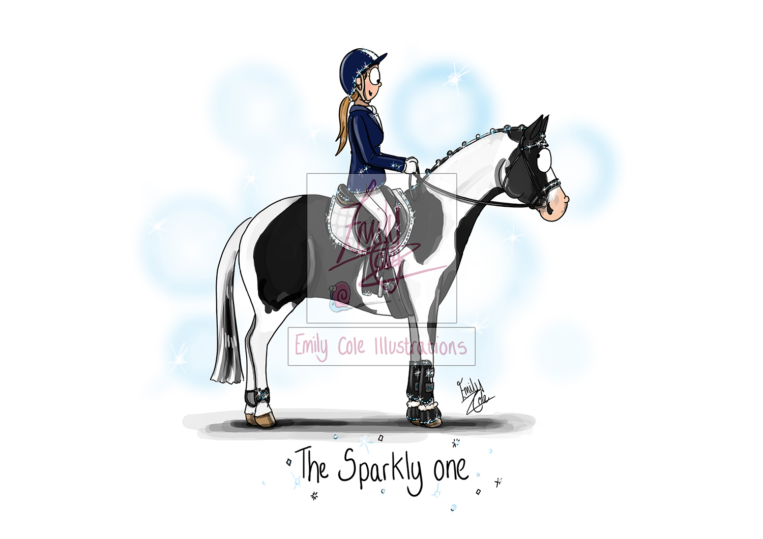 'The Sparkly one' Greeting Card - Image 2
