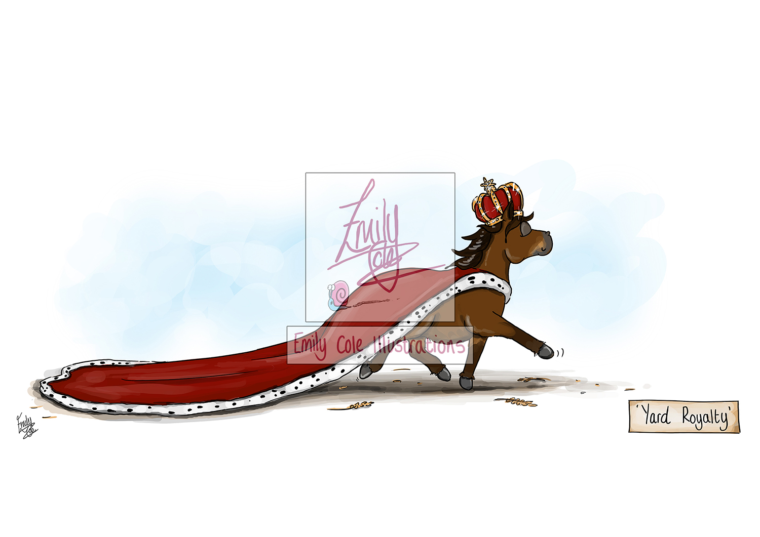'Yard Royalty' Greeting Card - Image 2