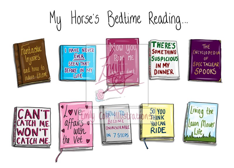 'Bedtime Reading' Greeting Card - Image 2