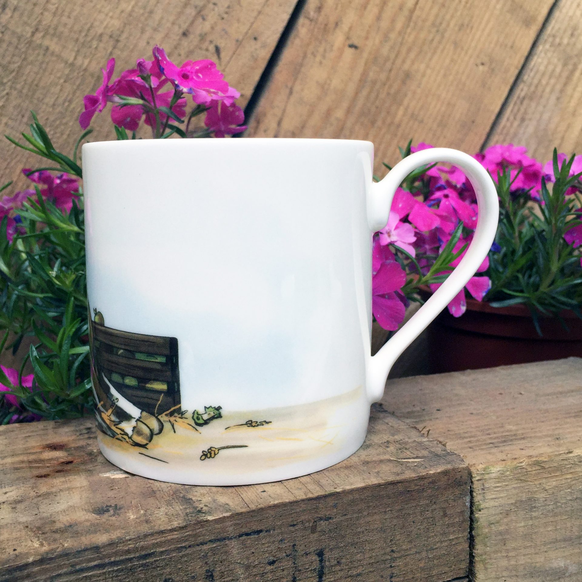 Diet Starts Tomorrow - Fine Bone China Mug - Image 3