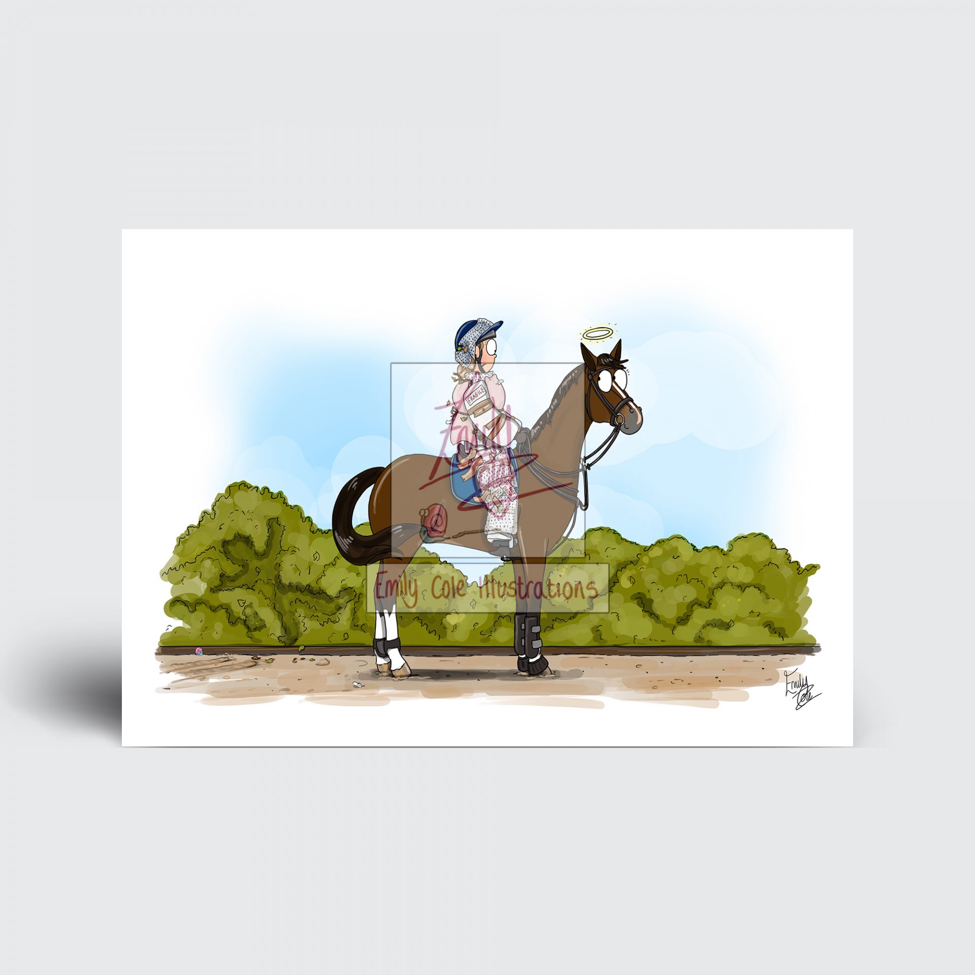 'Do Not Drop' Greeting Card