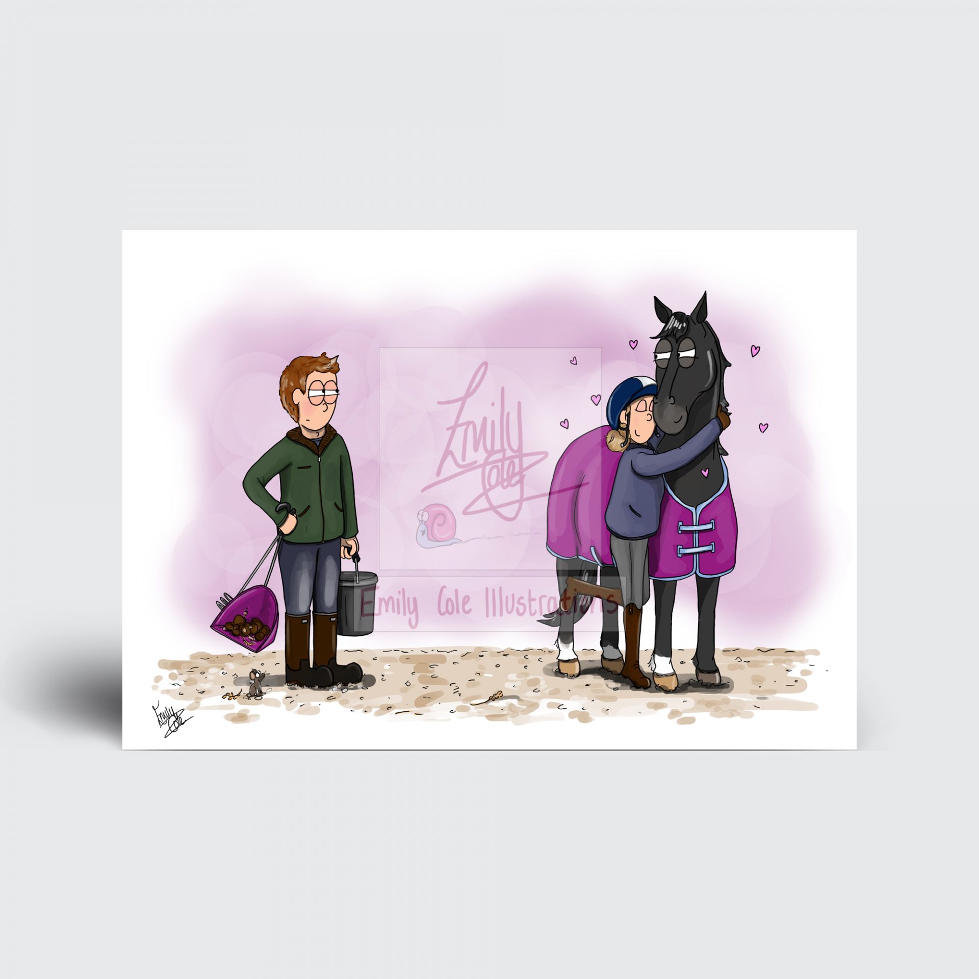 First Love’ Greeting Card (Multiple Colours) - Image 5