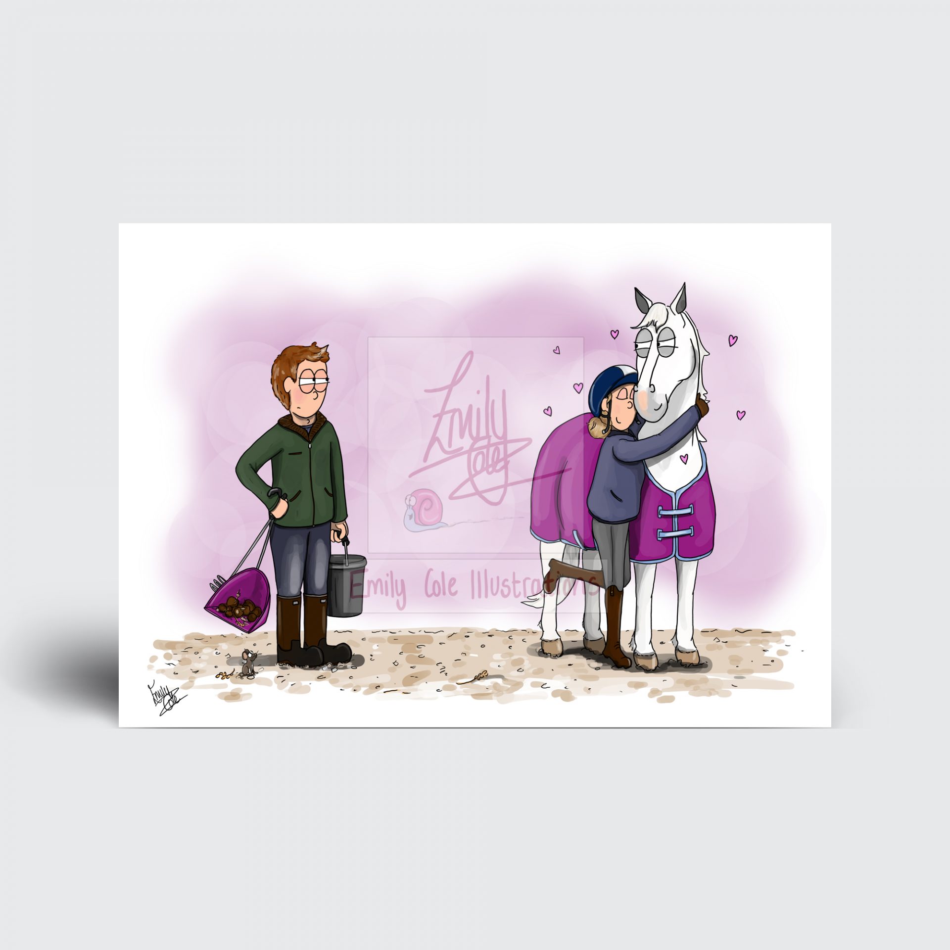 First Love’ Greeting Card (Multiple Colours) - Image 7