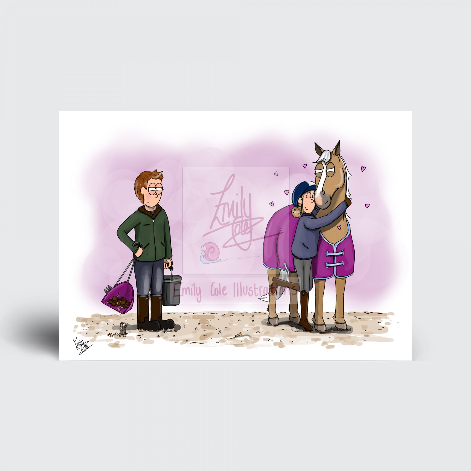 First Love’ Greeting Card (Multiple Colours) - Image 8
