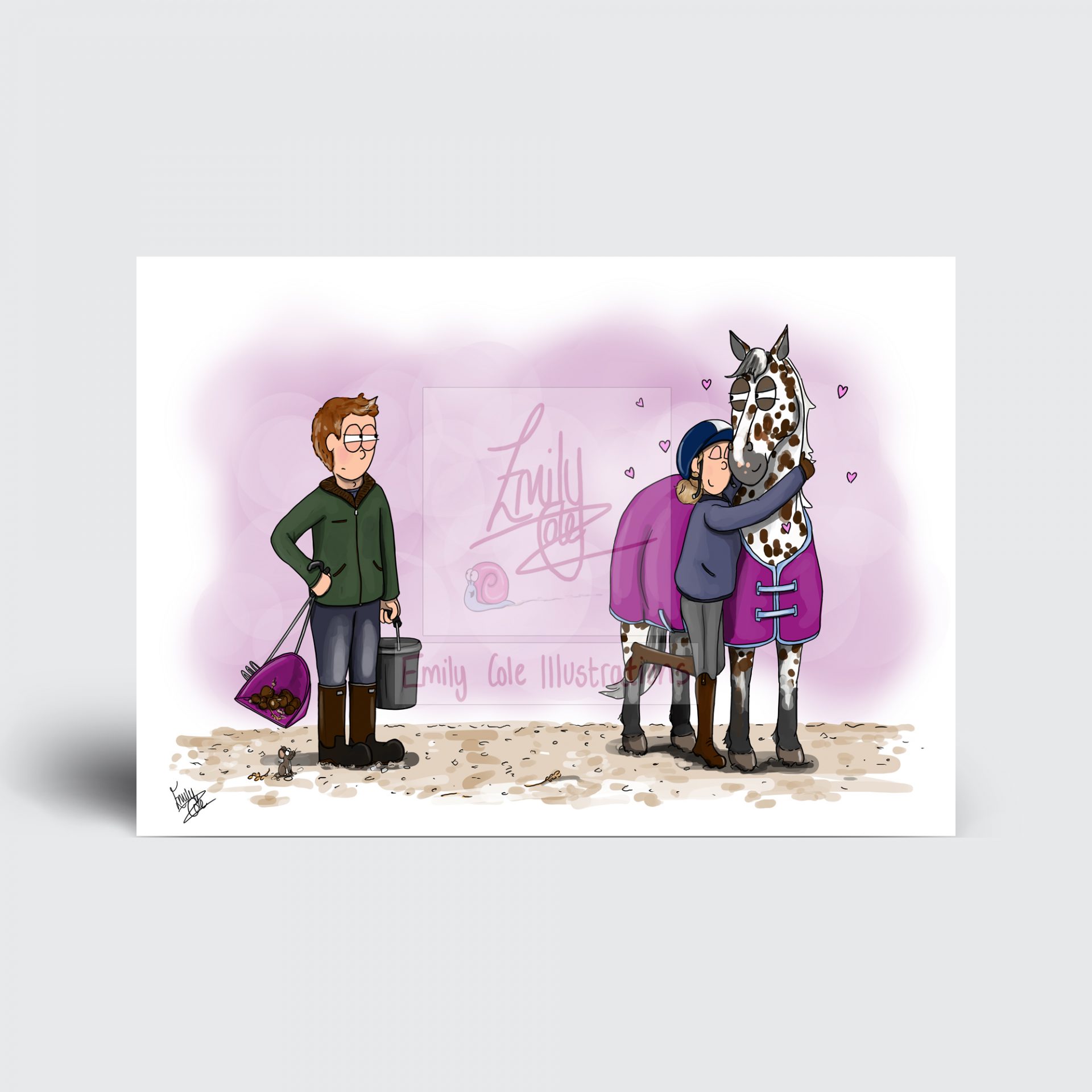 First Love’ Greeting Card (Multiple Colours) - Image 4