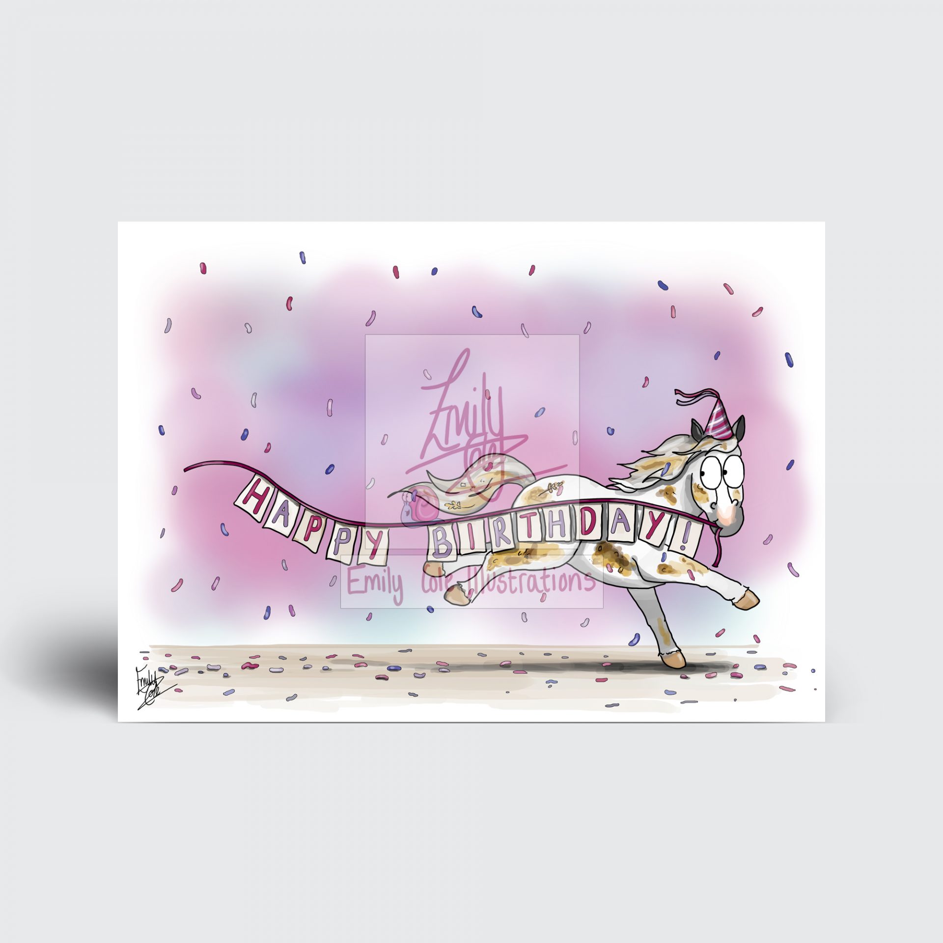 Pony Happy Birthday Card (Multiple designs) - Image 12