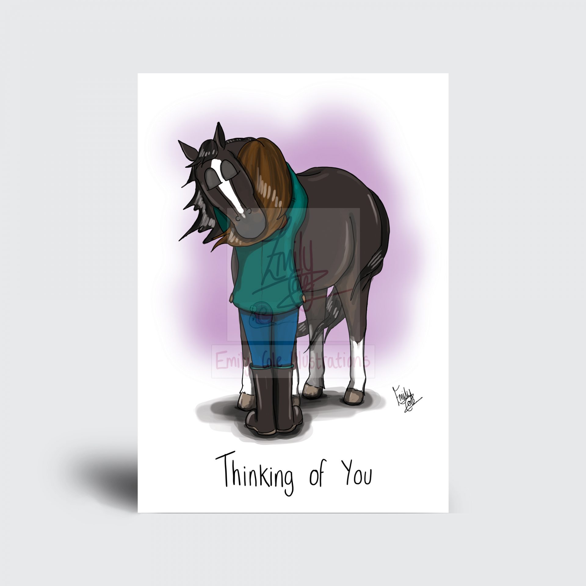 'Thinking of You' Greeting Card