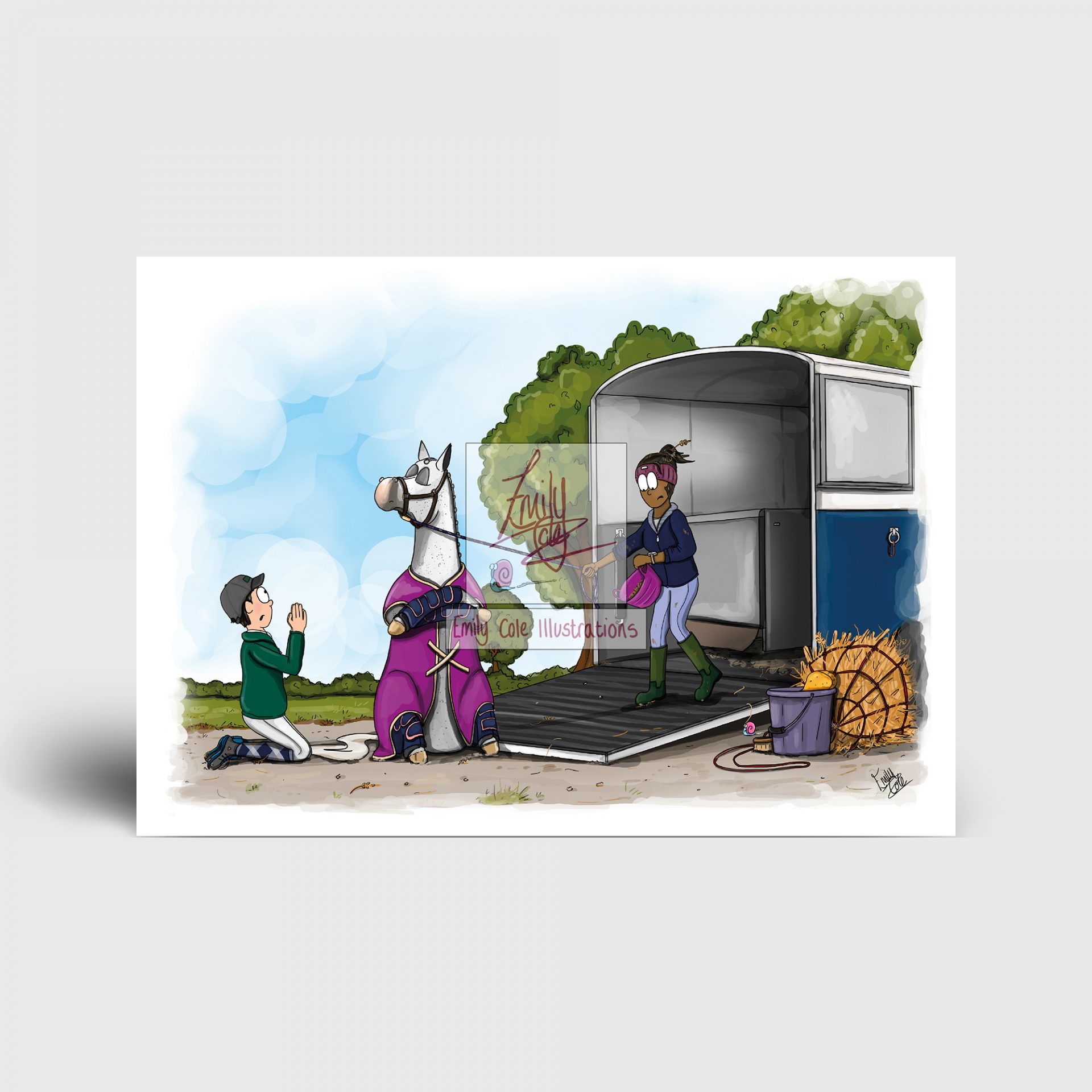 'Not today' Greeting Card