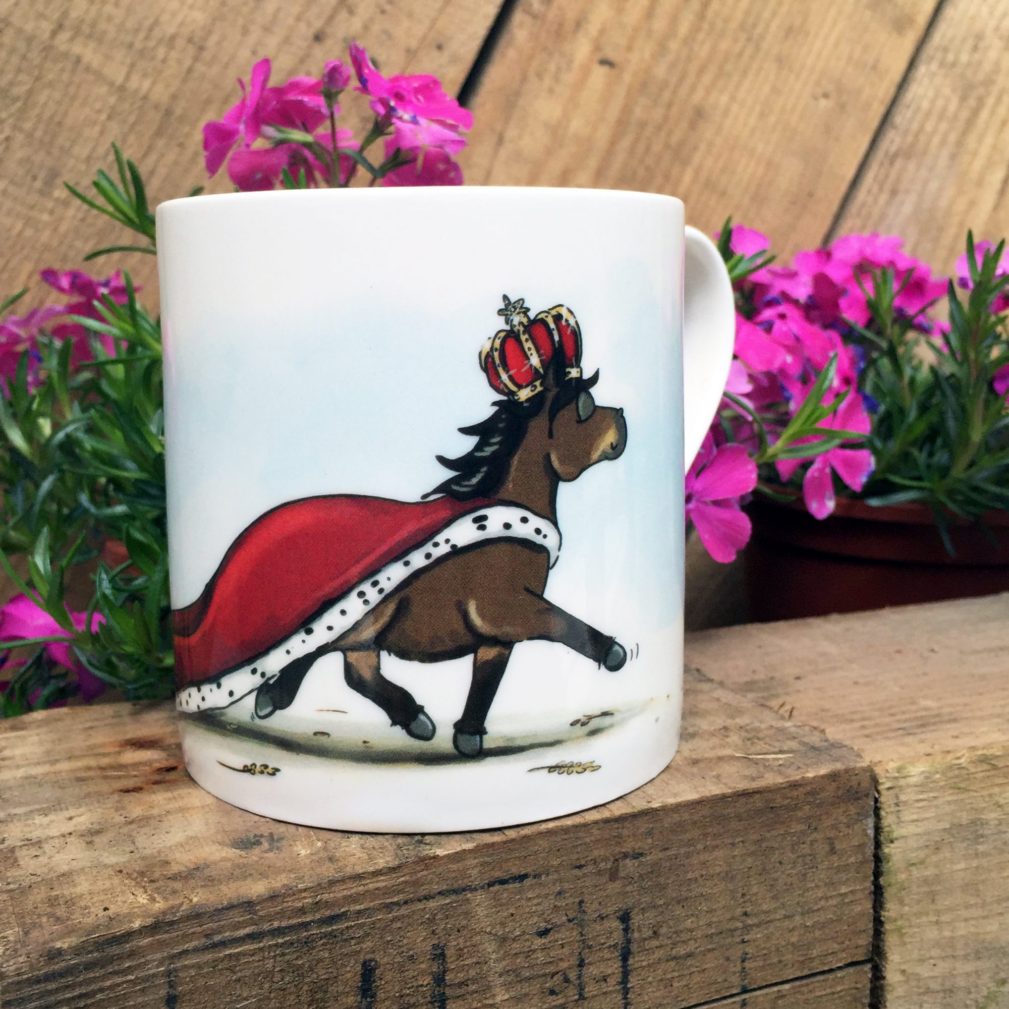 'Yard Royalty' - Fine Bone China Mug - Image 5