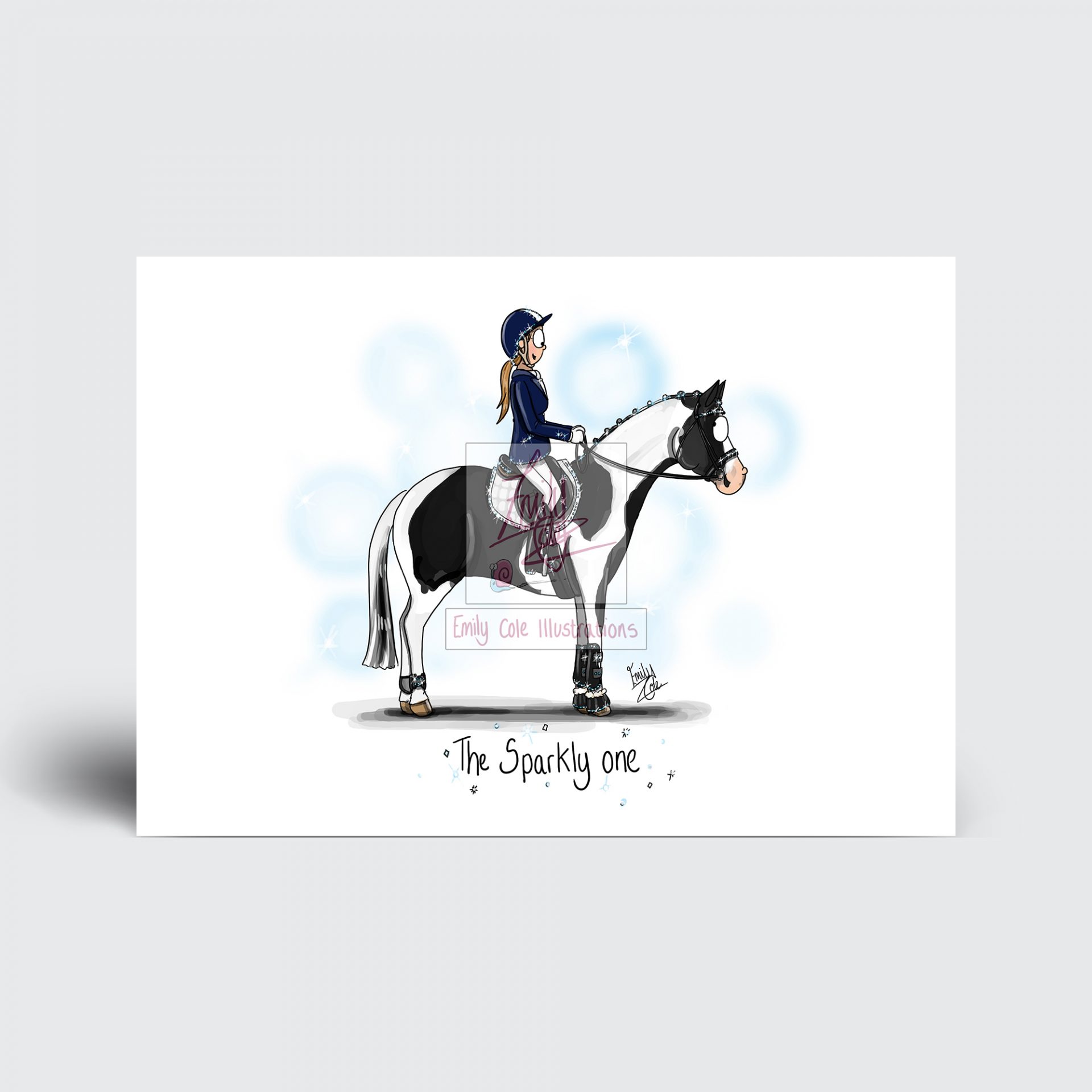 'The Sparkly one' Greeting Card