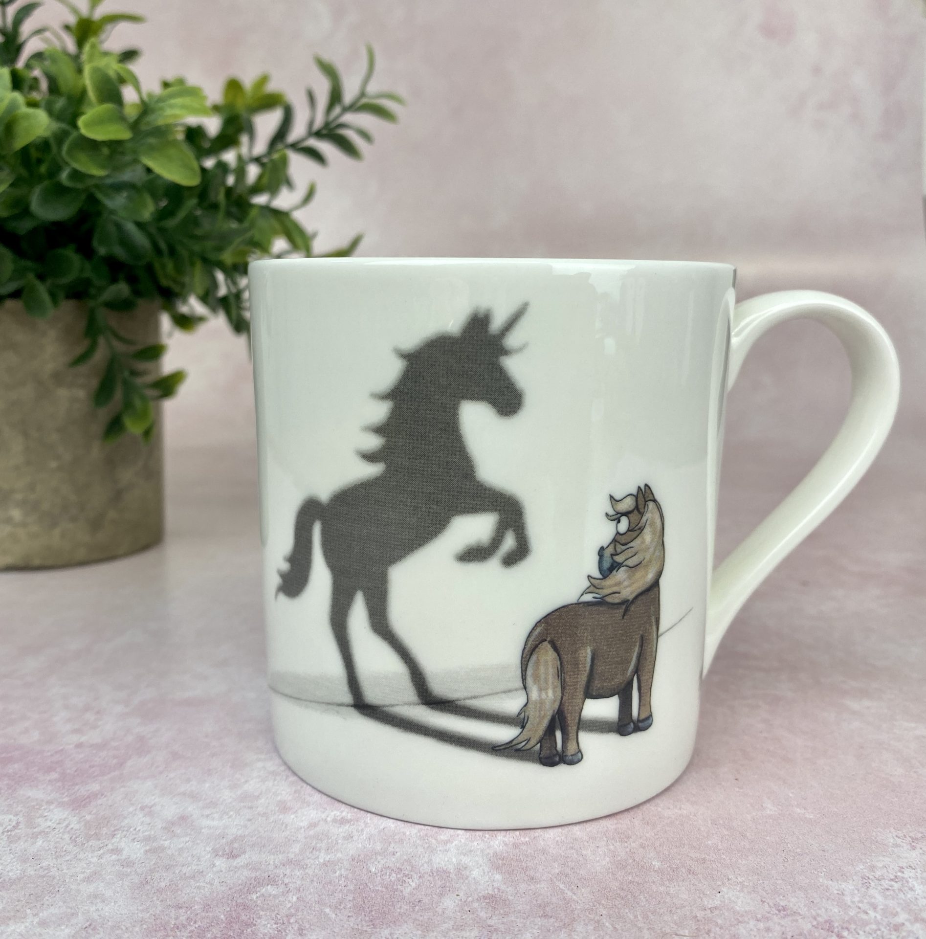 SECOND ‘Believe in yourself’ - Fine Bone China Mug