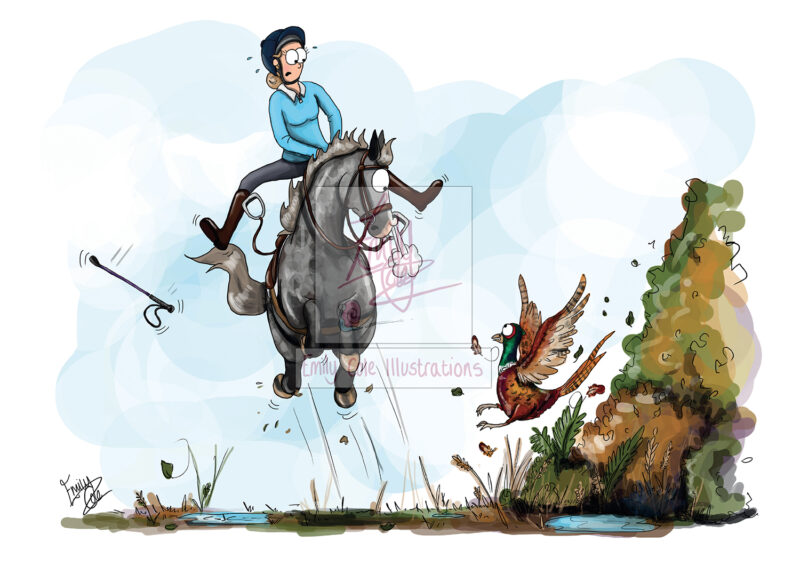 'A Pheasant Greeting' Greeting Card - Image 2