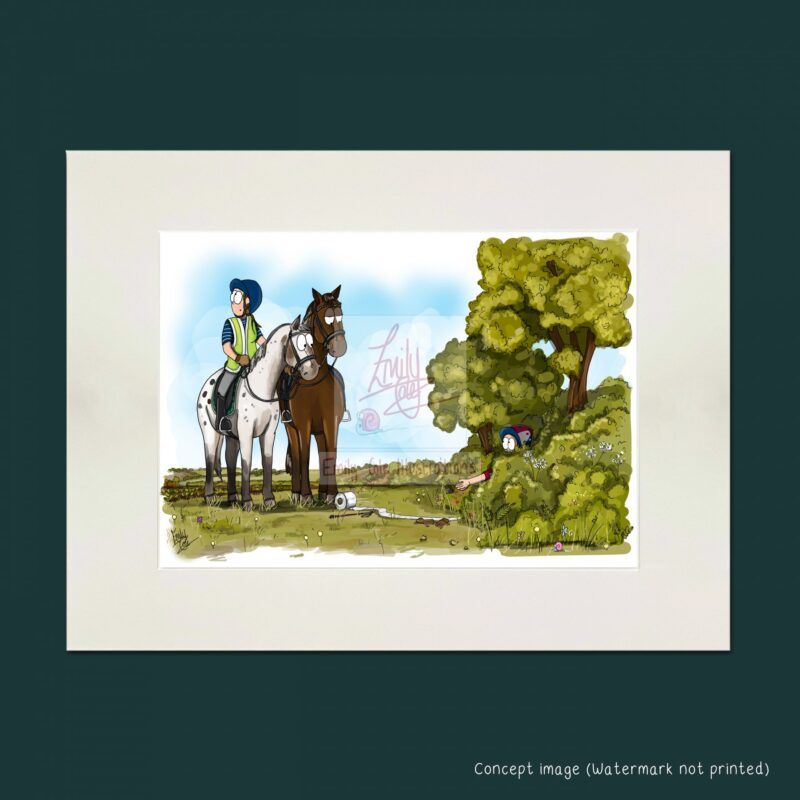 Caught Short Greeting Card