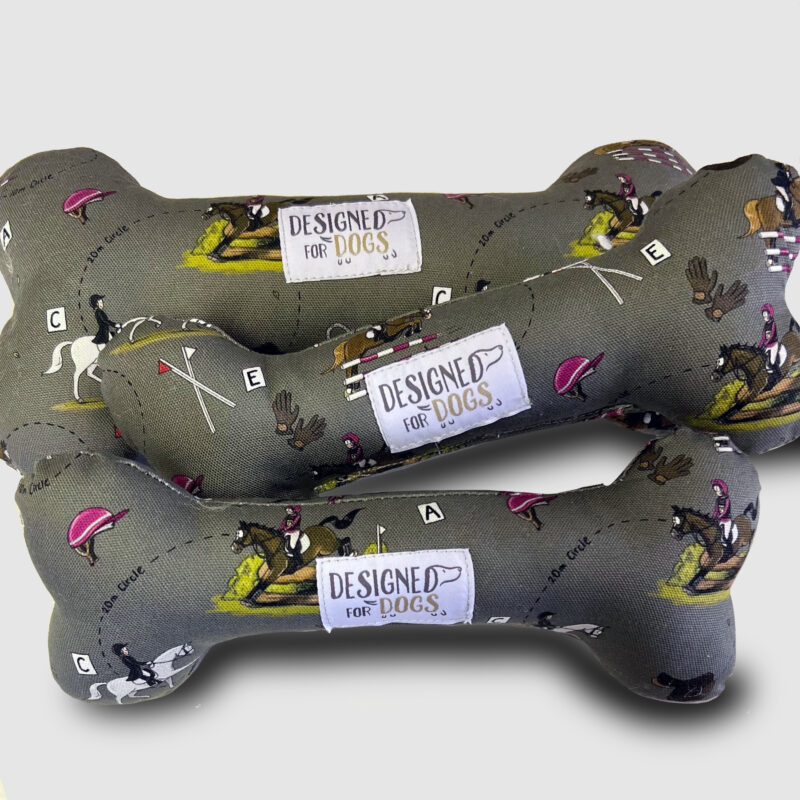 Eventing Pattern Bone Shaped Dog Toys.