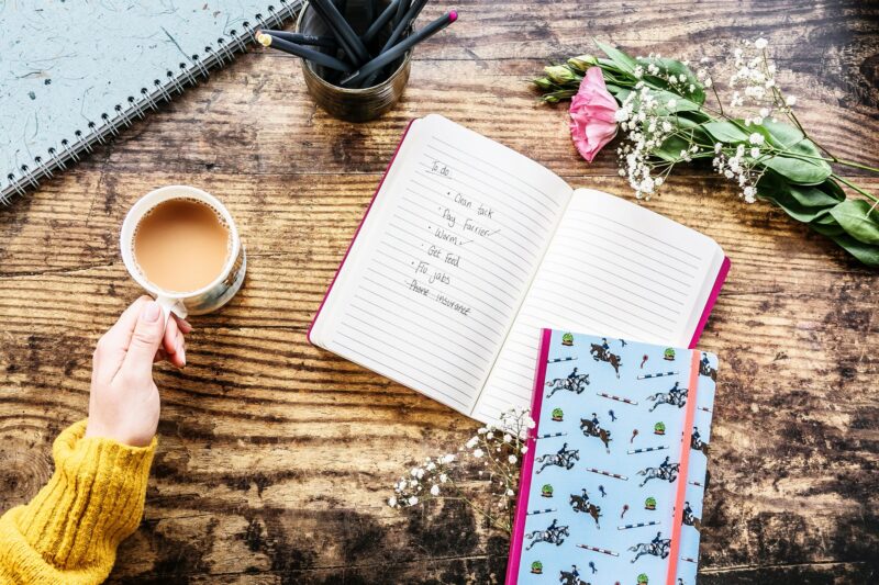 DISCONTINUED DESIGN -'Showjumping' Lined Notebook - Image 2