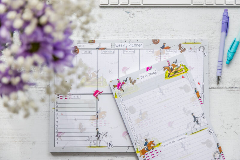 Eventing Horse Designed Stationery by Emily Cole Illustrations