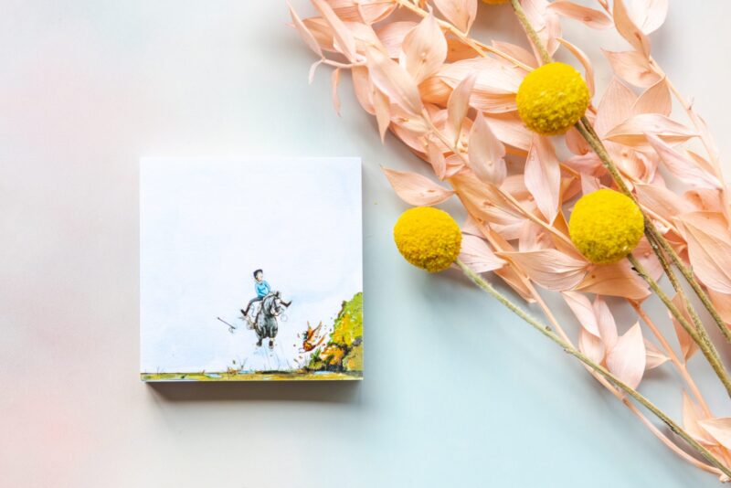 Pheasant sticky notes