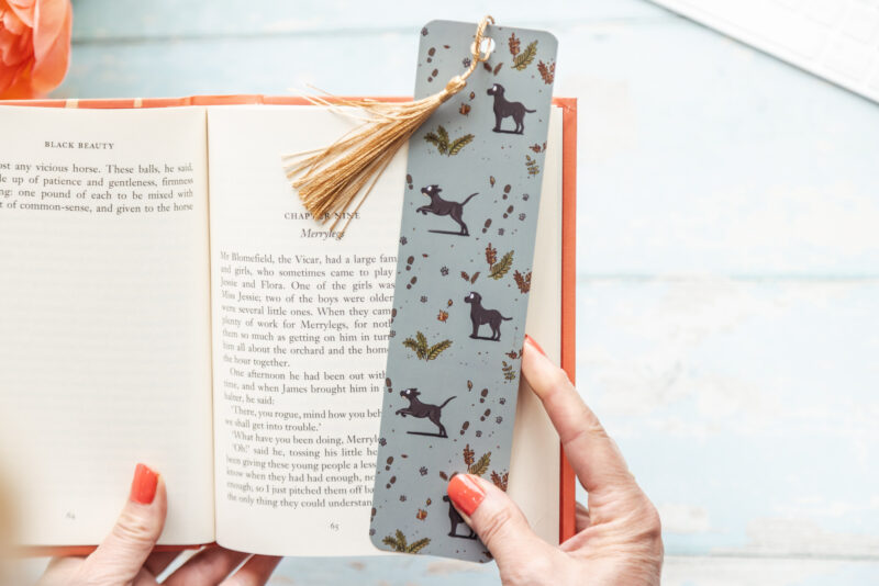 'Black Labrador' Bookmark