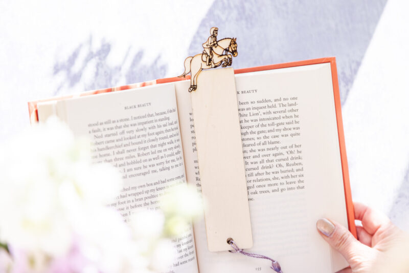 Wooden Showjumping Horse Bookmark - Image 2