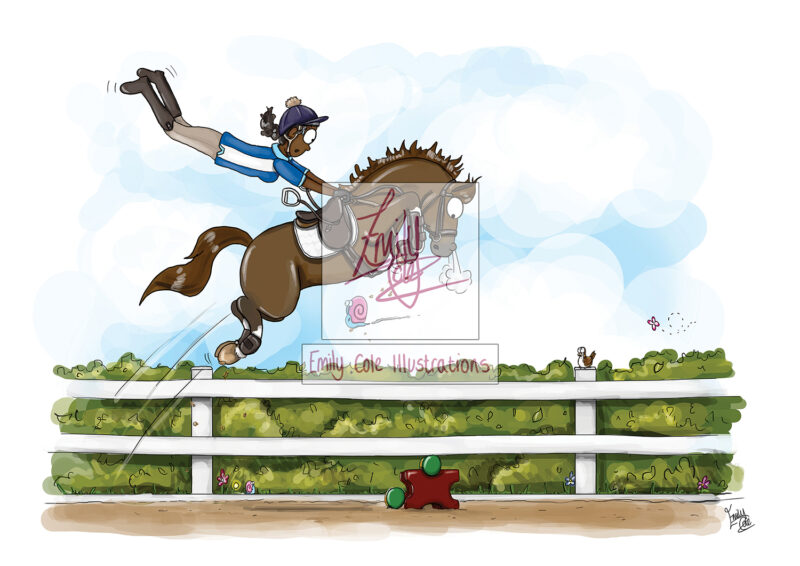 'Giving it some room' Greeting Card - Image 2