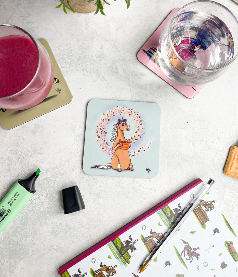 'Meadow Sweet' Melamine Coaster