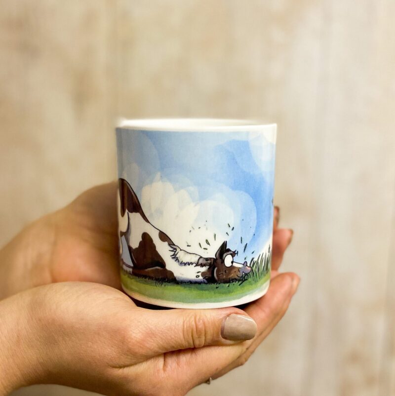 'The Lawnmower' - Fine Bone China Mug - Image 2