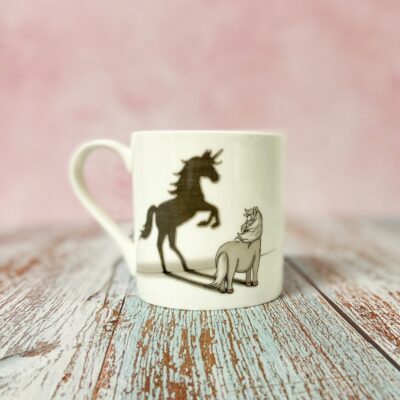 Emily Cole Believe in yourself Grey horse and unicron design