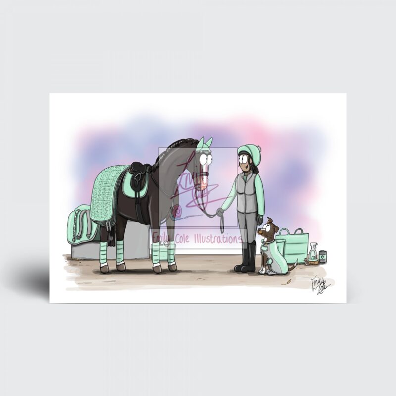 'Matchy Matchy' Greeting Card