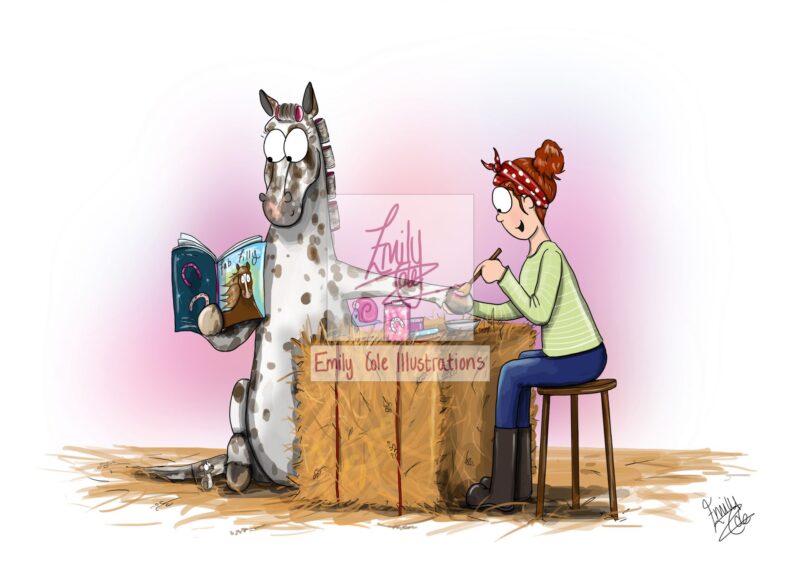 'The Nail Bar' Mounted Giclée Print - Image 2