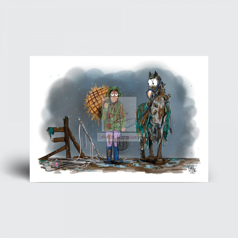 'Oh Winter' Greeting Card