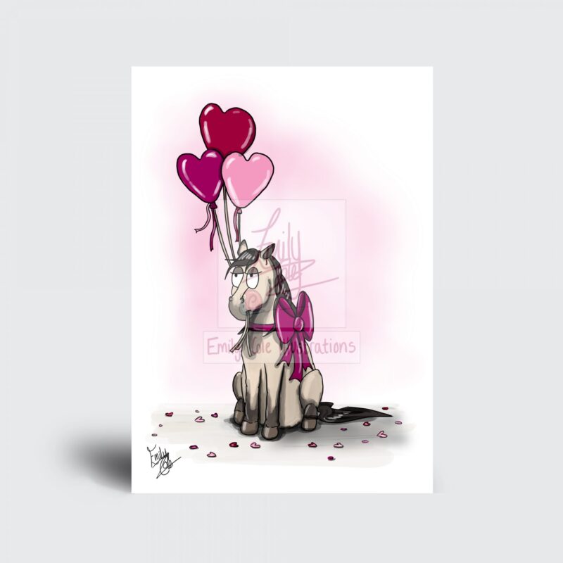 'It must be love' Greeting Card