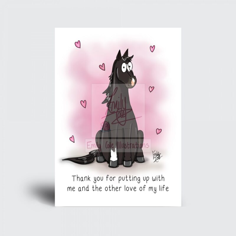 The other love of my life’ (Multiple Colours) Greeting Card - Image 4