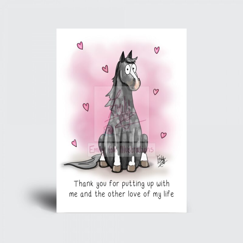 The other love of my life’ (Multiple Colours) Greeting Card - Image 5