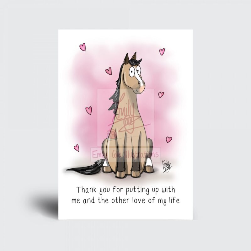 The other love of my life’ (Multiple Colours) Greeting Card - Image 8