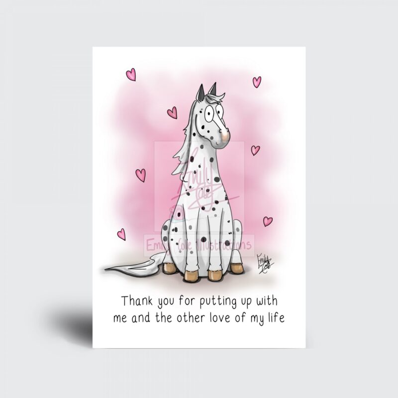 The other love of my life’ (Multiple Colours) Greeting Card - Image 3