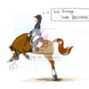 ‘Think Dressage’ Greeting Card - Image 2