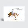 ‘Think Dressage’ Greeting Card