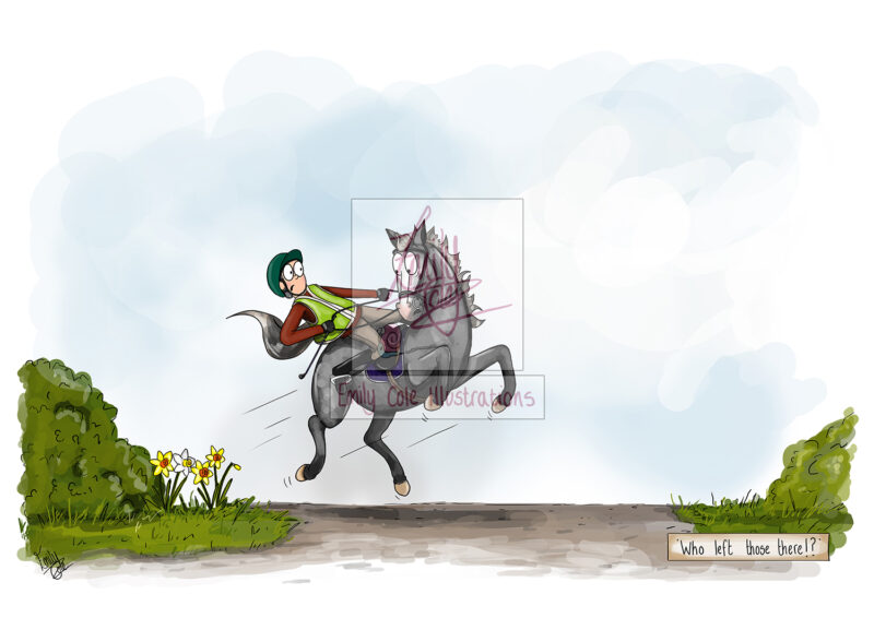 'Who left those there!?' Greeting Card - Image 2