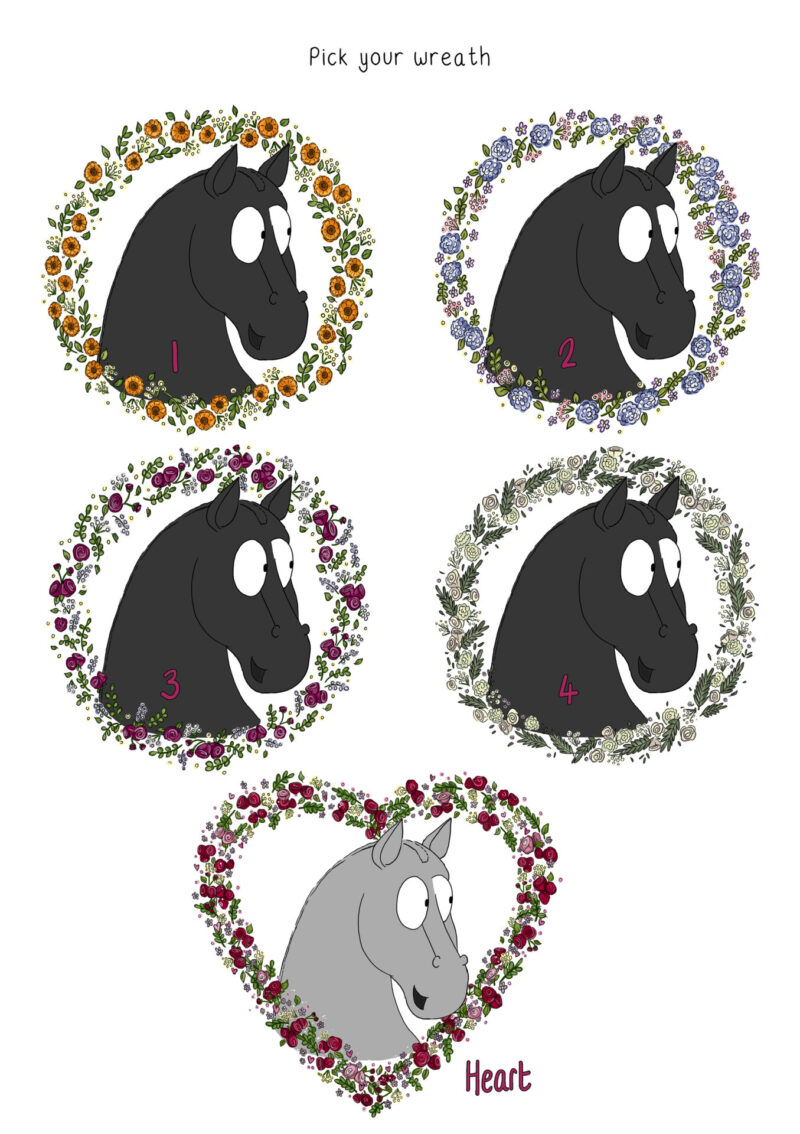 Personalise a Pony - Wreath options