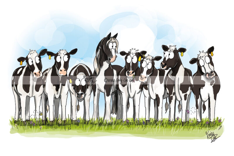 Cow Pony Tea Towel - Image 2