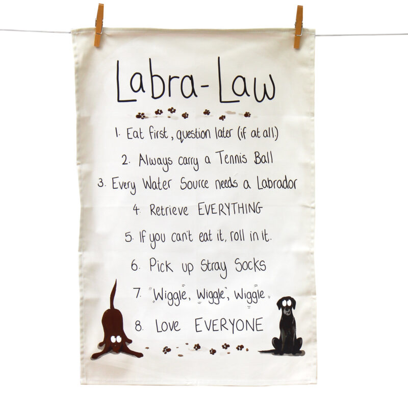 Labra-Law Tea Towel
