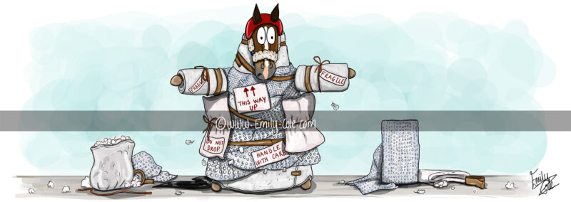 'Desperate Times' - Fine Bone China Mug - Image 6